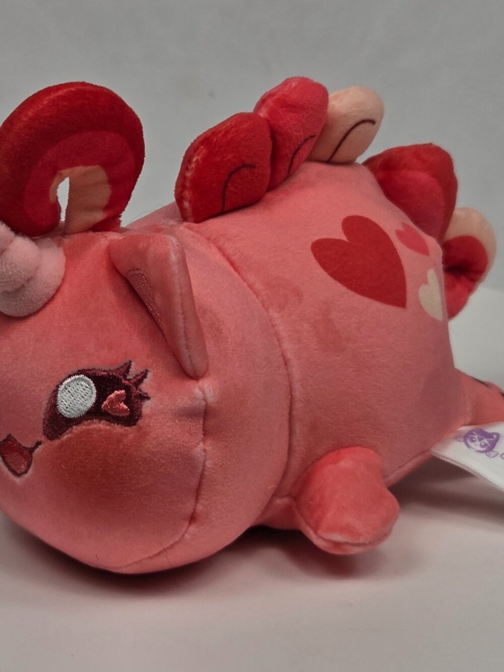 Aphmau MeeMeows Red Unicorn Cat Plush Stuffed Animal Limited Edition 6"